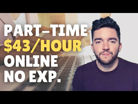 Part-Time $43/Hour Work From Home Jobs No Experience Required 2023