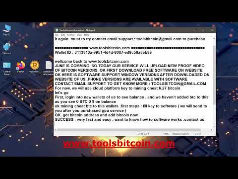 BITCOIN ADDRESS GENERATE 2022  -  2023 FREE DOWNLOAD