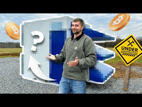 My Bitcoin Mining Container is HERE!