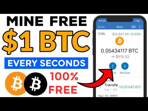 Free BITCOIN Mining 2023 (BTC Miner) | Get Free Bitcoin Every Seconds No Investment Required