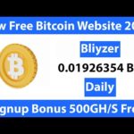 Bliyzer Review New Free Bitcoin Mining Website 2023 Free Cloud Mining Website 2023