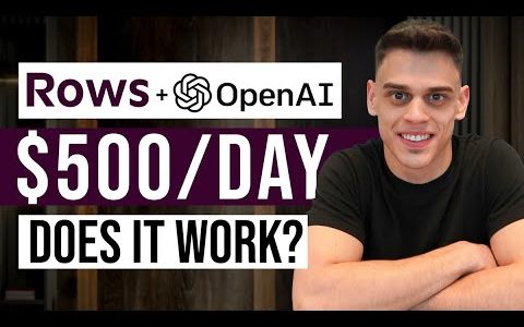 3 NEW OpenAI Automations To Make Money Online In 2023 (rows.com)