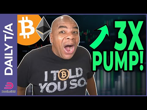 No Way!  3X PUMP SIGNAL FOR BITCOIN!!!!!!!!!