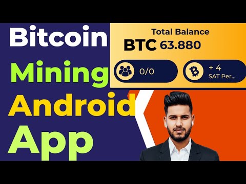 Free Bitcoin mining app 2023 #bitcoin #bitcoinmining #techrj25