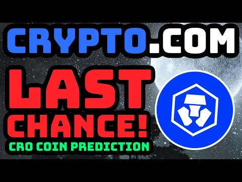Crypto.com URGENT UPDATE! | CRO Coin PRICE PREDICTION | Cronos NEWS