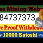 Bitcoin Mining || Live Payment Proof || Best Free Cloud Mining Website 2023 ||