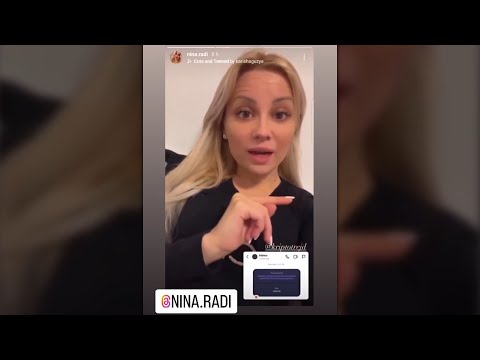 Crypto scam katerega promovirajo influencerke (Instagram story)