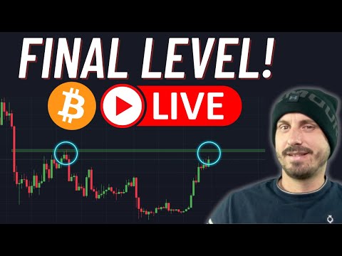 ⚠️FINAL LEVEL FOR BITCOIN! (Live Analysis)