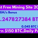 Best Free Bitcoin Mining Website || WhalesMining Payment Proof || New Free Cloud Mining Website