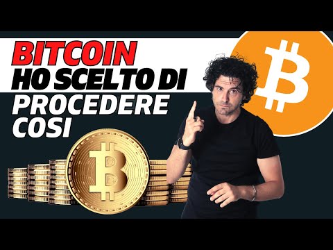 BITCOIN ho scelto di procedere cosi! | Analisi ciclica previsioni e news