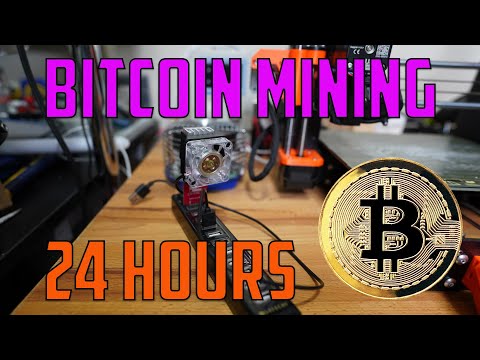 Bitcoin Mining for 24 Hours! - Using the GekkoScience COMPAC F