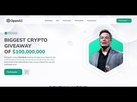 Chat gpt free crypto give away scam #trending #chatgpt