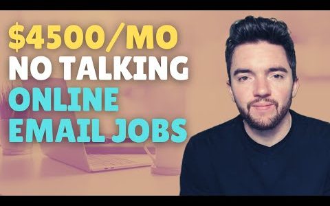 $4500/MONTH NO PHONE EMAIL JOBS | Work From Home 2023