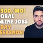 HIGH PAYING WORLDWIDE Work From Home Jobs 2023 | 3-Day Weekends Free Laptop & Kindle | $8500/MONTH