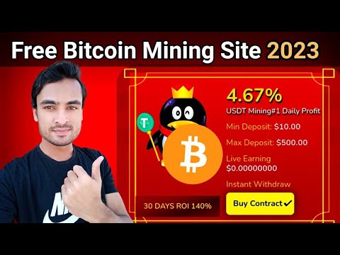 Free Bitcoin Mining Without Investment 2023 | New Free Bitcoin Mining Site | Crypto World One