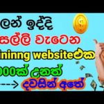 the latest new online job | part time jobs sinhala 2023 | how to make money online fast