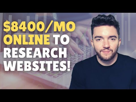 Make Money Online Researching Websites | $8400/MONTH No Phone Work From Home Jobs 2023
