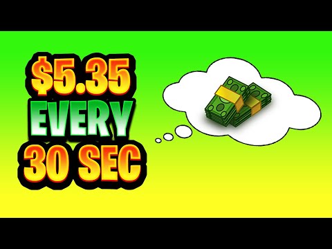 Get Paid $5.35 Every 30 Seconds! - WORLDWIDE (Make Money Online 2023)