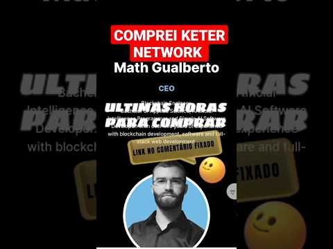 Será SCAM ? KETER NETWORK #KTR #btc #shorts