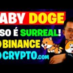 🚨 ATENÇÃO! BINANCE E CRYPTO.COM! BABY DOGE COIN HOJE | Crypto News