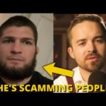 Khabib gets CALLED OUT by CoffeeZilla for promoting crypto SCAM