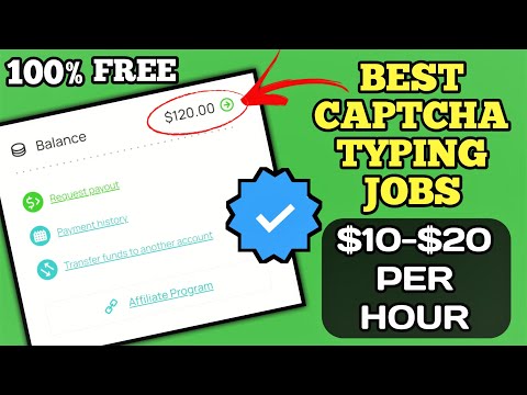 EARN $10-$20 PER HOUR/-| EASY CAPTCHA ENTRY JOBS | DATA ENTRY JOBS WORK FROM HOME | JOB FOR STUDENTS