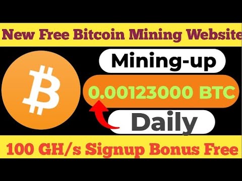 Brand!! New Free Bitcoin Mining Website || Daily Earn 0.0012300 BTC