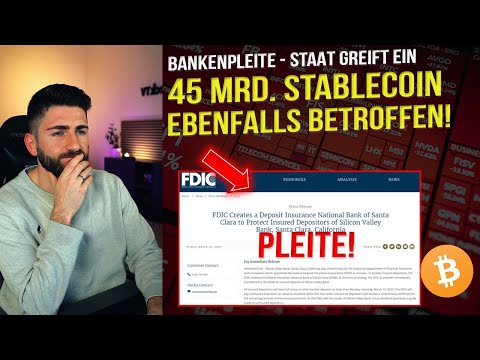 BREAKING: KOLLAPS der Banken nur der Anfang! Krypto & Bitcoin News