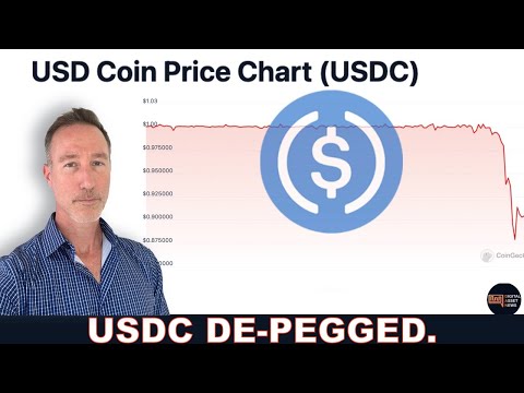 USDC STABLECOIN IN TROUBLE. HERE'S WHY & WHAT YOU NEED TO KNOW NOW.