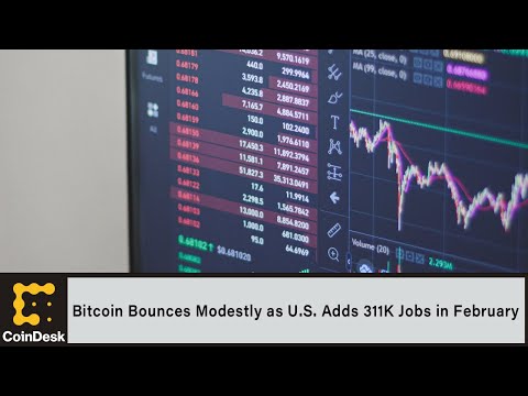 Bitcoin Bounces Modestly as U.S. Adds 311K Jobs in February