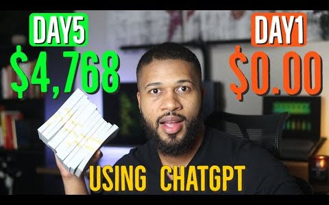 Best Side Hustles To Make Money Online using ChatGPT for FREE | Work At Home ($1000 Per Day)