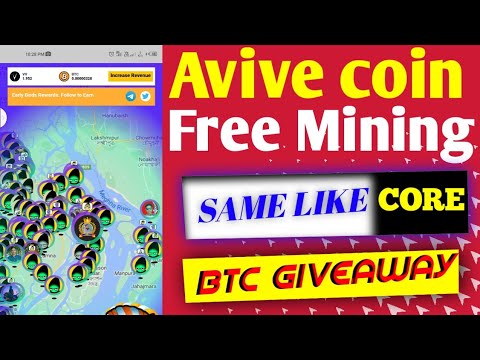 Avive Network Mining | Avive Coin Mining | Free Bitcoin Mining 2023