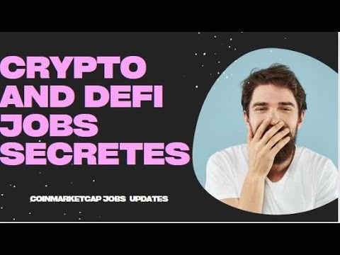 HOW TO GET CRYPTO AND DEFI JOBS.