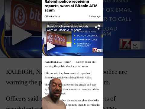 #bitcoin atm scam… the #btc atm is NOT the problem #shorts