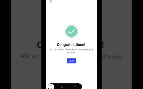 Bitcoin only Rs 50 Rupees #shorts | moonbitcoin withdraw proof