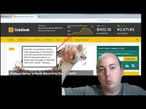 REALIST NEWS - WebBot: 3 moves down and up to $408 bitcoin is needed
