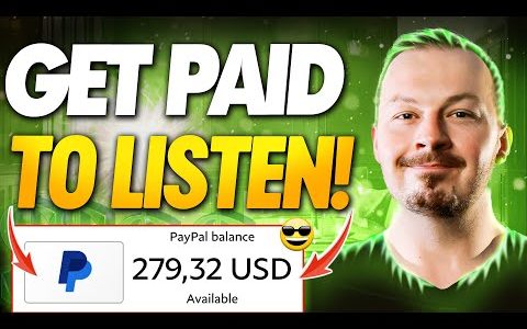 Get Paid +$250.00 Per Day JUST By Listening To MUSIC! | Make Money Online 2023