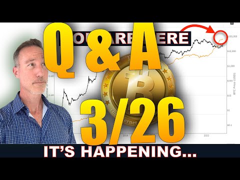 Q&A FROM LIVE STREAM - BITCOIN: GRADUALLY, THEN SUDDENLY.