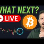 🚨BITCOIN DROP FINISHED? (Live Analysis)🚨