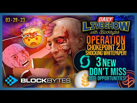 Bitcoin NEWS Today, 3 MAJOR DeFi OPPORTUNITIES, SHOCKING: Operation Chokepoint 2.0