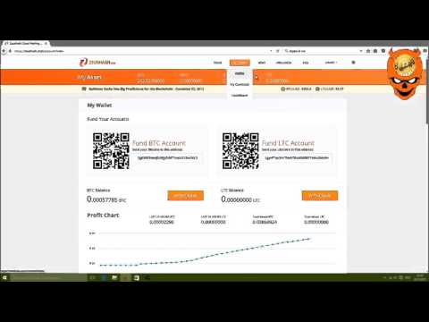 Zeushash.com / Bitcoin Cloudmining / 202 GH/s Account / Payout proof / 12/03/15 Video 2