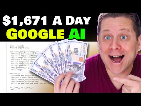 Make Money Online With Google AI - Bard + Adsense = $1,704 A Day!