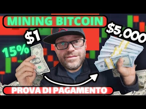 Come Guadagnare Soldi Online - Guadagnare Bitcoin Mining - Prova di pagamento