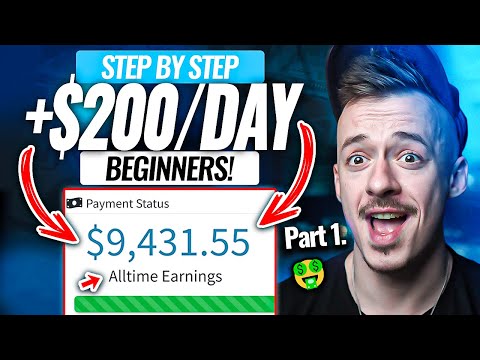The EASIEST Way To Earn $200 Per Day For Beginners Online In 2023 (Step-by-Step) Pt. 1 Make Money