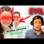 I Discovered a Million Dollar Crypto SCAM.... (AlphaCryptoExchange)