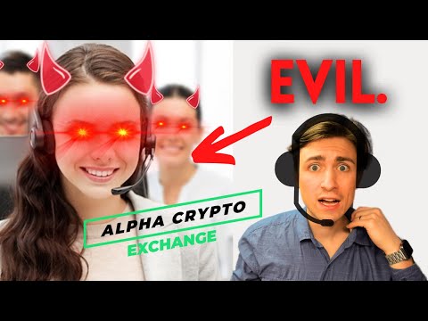 I Discovered a Million Dollar Crypto SCAM.... (AlphaCryptoExchange)