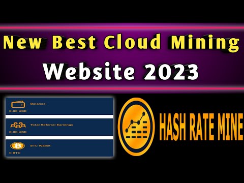 Hashratemine.net BTC Mining Website। New Best Bitcoin Mining Website 2023।New Free Cloud Mining Site