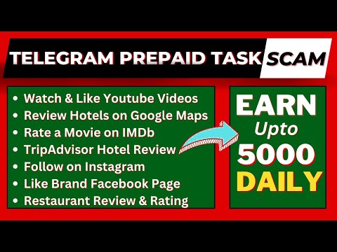 Biggest Online Scam of Year 2023 | Telegram Prepaid Merchant Task Scam