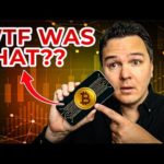 Oh Sh*t! What Did Bitcoin Just Do? [Crypto News]
