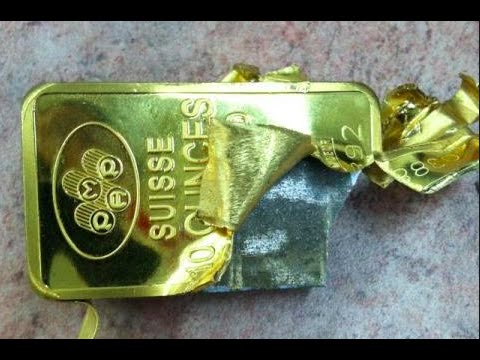 FAKE GOLD WARNING - Pamp Suisse GOLD Bars with TUNGSTEN found in NYC